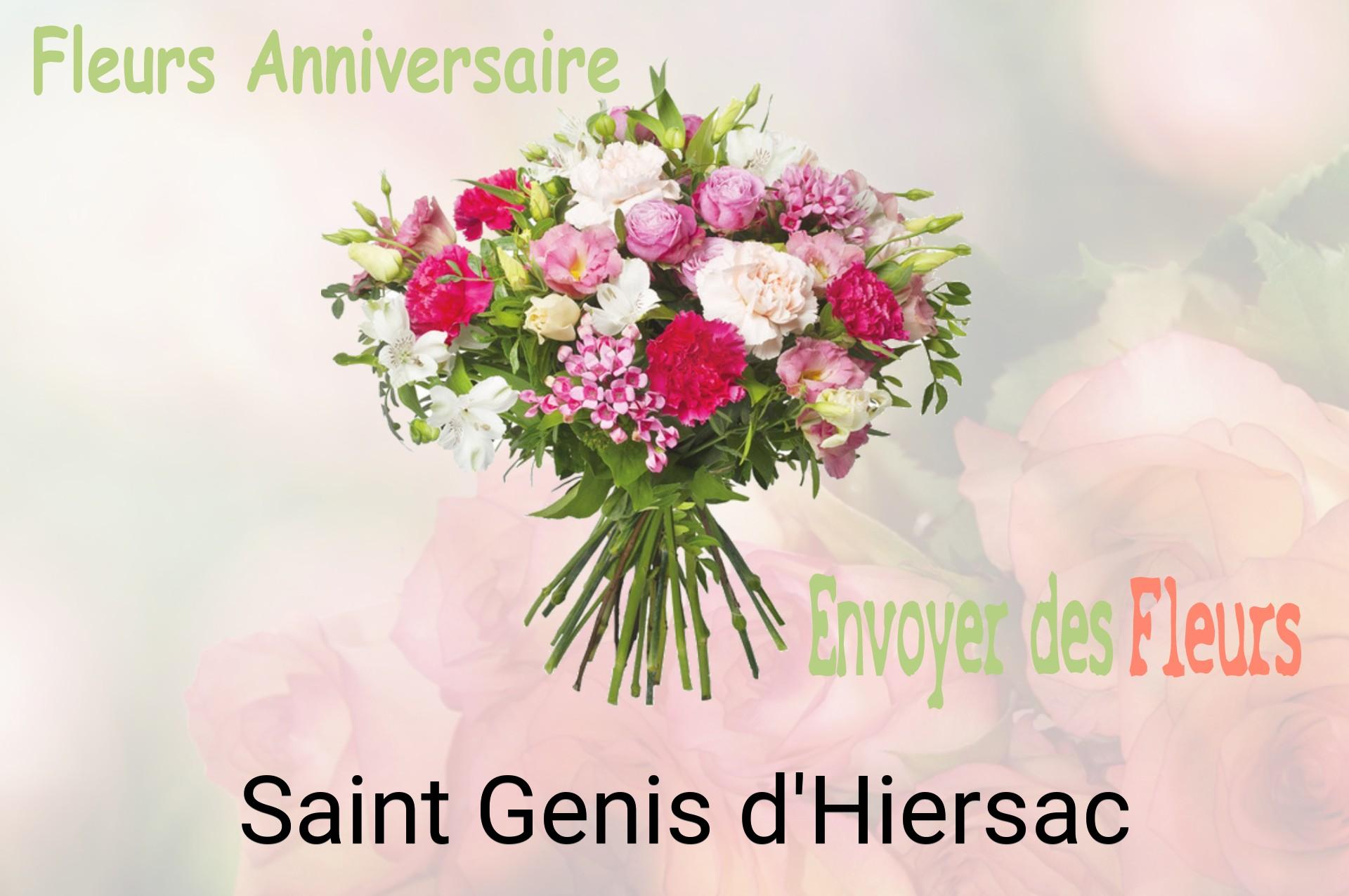 Bouquet de fleurs d’anniversaire livré à Saint-Genis-d'Hiersac